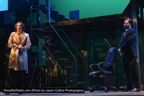 Andrea Rivette (Diana) and Russell Rowland (Dr. Madden/Dr. Fine)