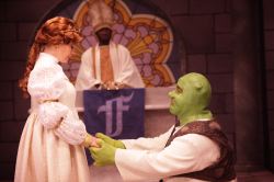 Aly Wepplo (Fiona) and Jason Marks (Shrek)